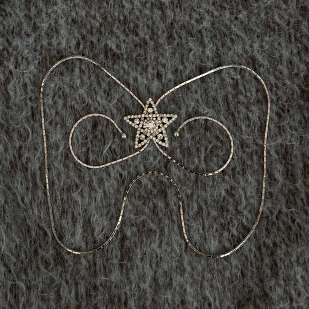 Star gyaru necklace / 히메 오네갸루 빈티지 별 목걸이