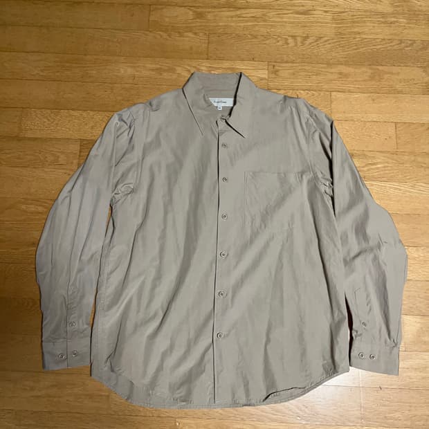 [44] 퍼스트플로어 드레이프 새커 셔츠 애쉬 베이지