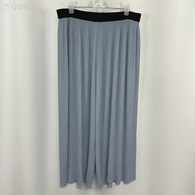 자라 여자 밴딩 주름 스판 바지 빅사이즈 (M)