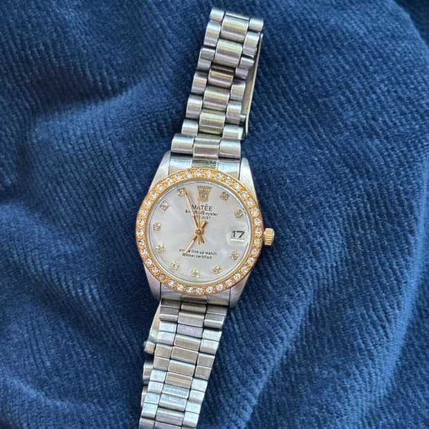 matee jewelry metal watch