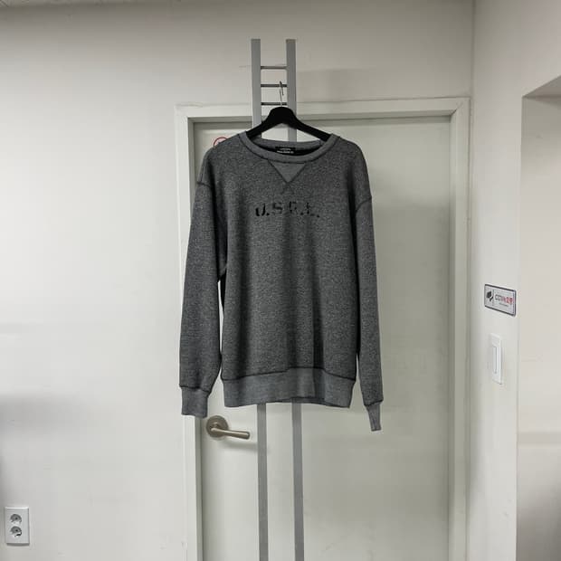 폴로 진스 기모 맨투맨 M