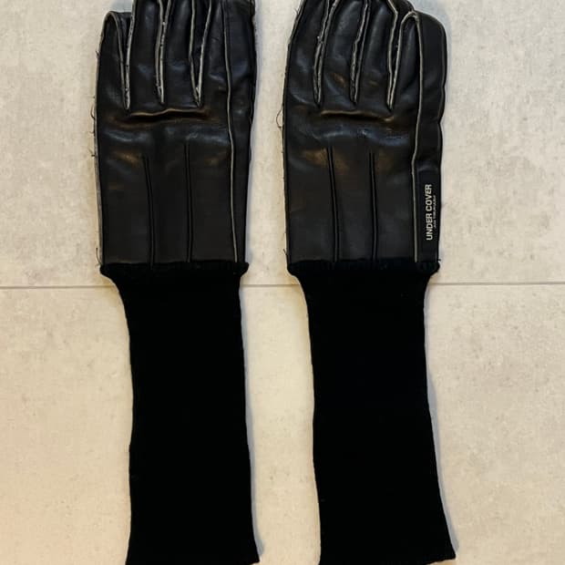 언더커버 1994-95AW 레더 글러브