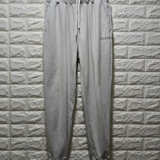 게스 guess 스팰로고 조거팬츠 30~32