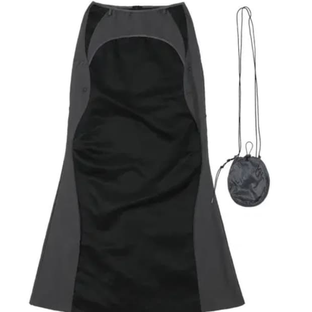 오호스 ojos 머메이드 포켓 스커트