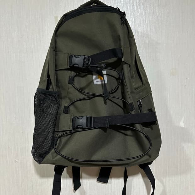 칼하트 킥플립 백팩 카키색