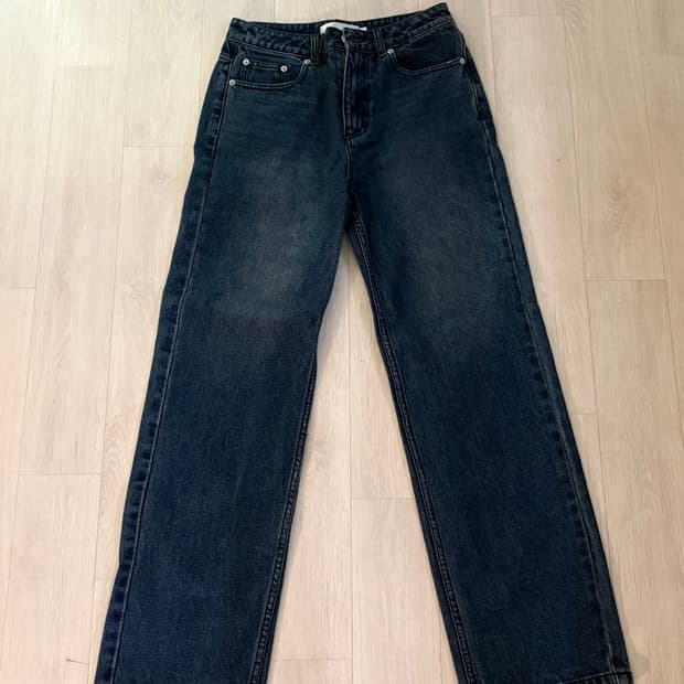 드로우핏 미드라이즈 스트레이트 진