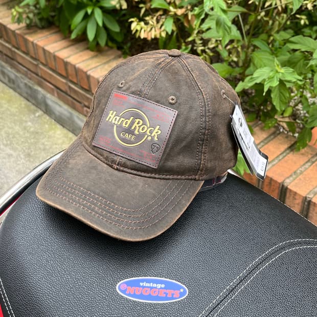  Hard Rock Café Distressed Cap – Vintage