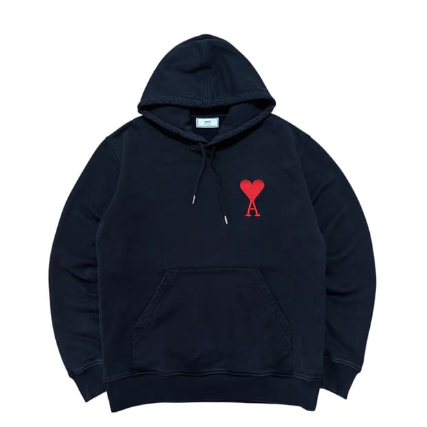 Ami 아미 스몰하트 후드티