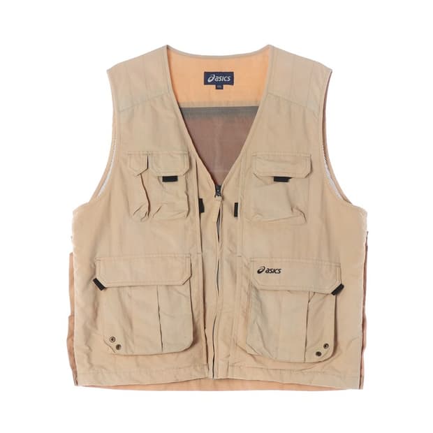 아식스 빈티지 멀티 포켓 유틸리티 베스트 L