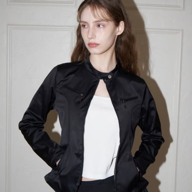 센슈얼시크 Flared jacket 블랙