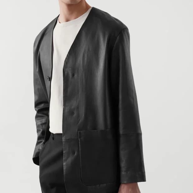 COS코스 카라리스 레더자켓 50