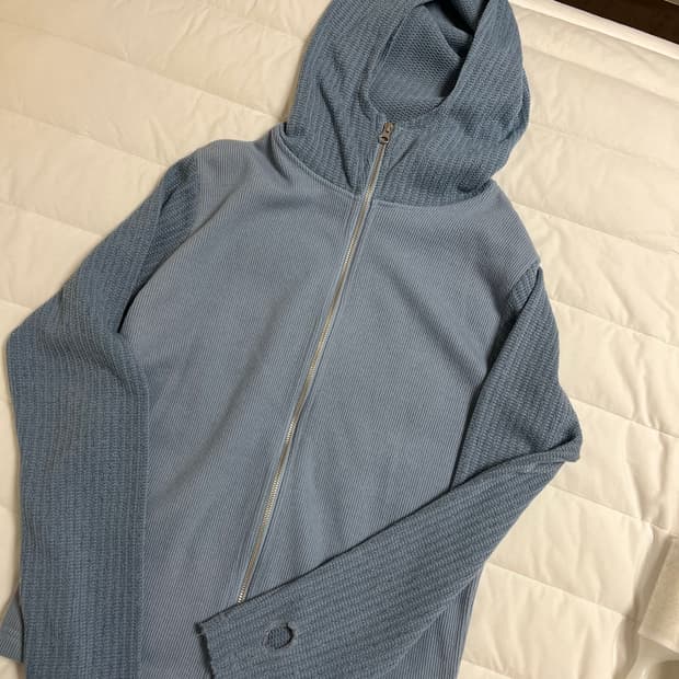 0milewear 영마일웨어 바라클라바 집업 블루