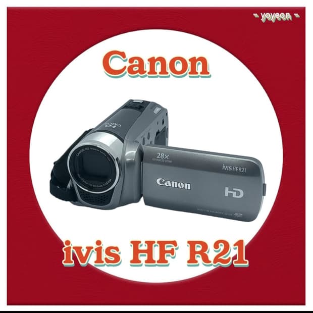 Canon ivis HF R21 캠코더 [ 꾸미기0 ]