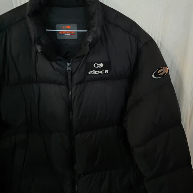 아이더 오리털패딩 