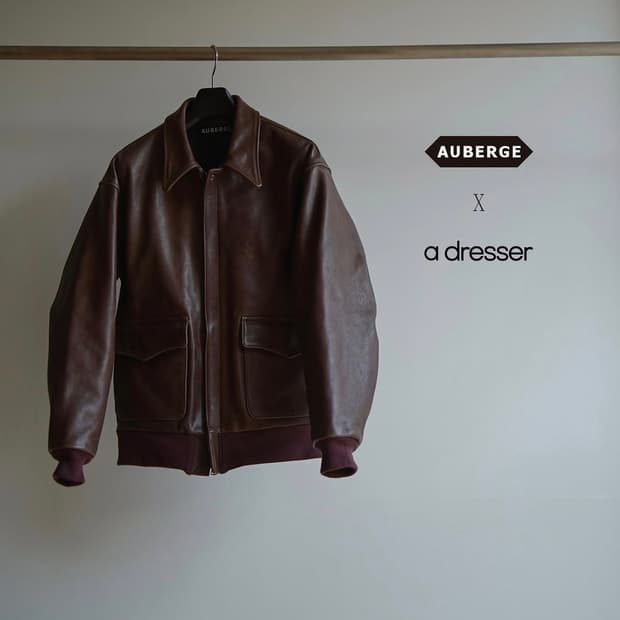 오베르쥬x어드레서 A-2 Jacket 46 size 판매