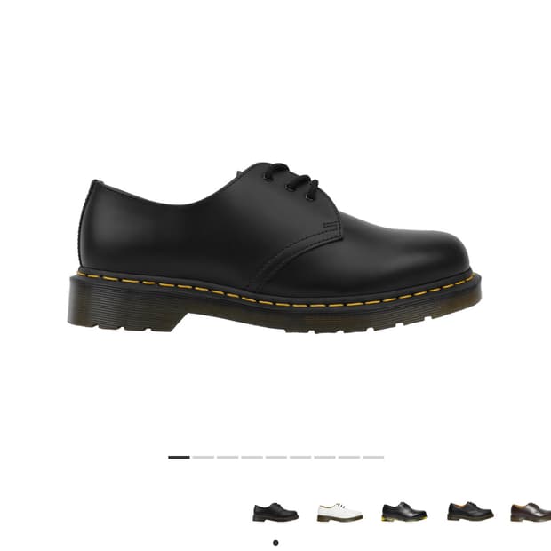 닥터마틴 1461 스무스 블랙 