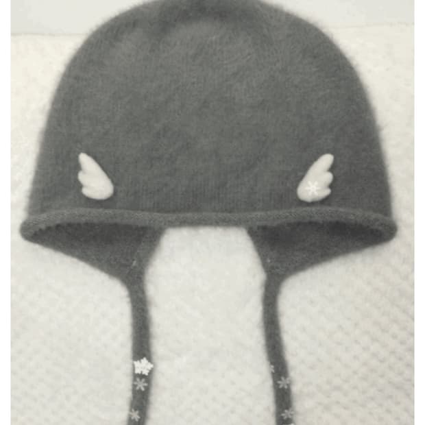 묘랑 스노우 윈터 비니