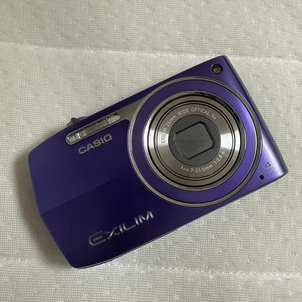 카시오 엑슬림 z2000 보라 디카 판매합니다