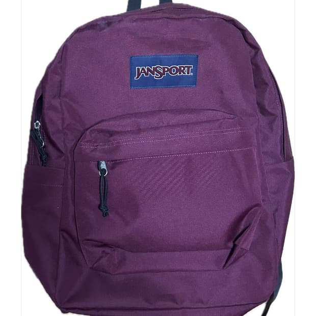 Jansport 버건디 백팩 