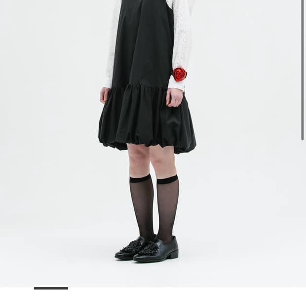 생긴 RIBBON MINI BALLOON DRESS 