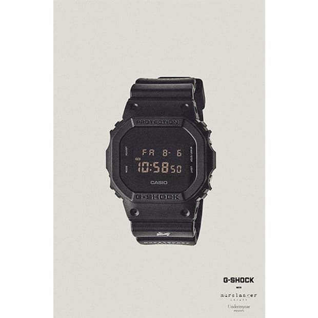 (새상품) 지샥 X 언더마이카 머슬랭거 DW-5600UMC26-1DR
