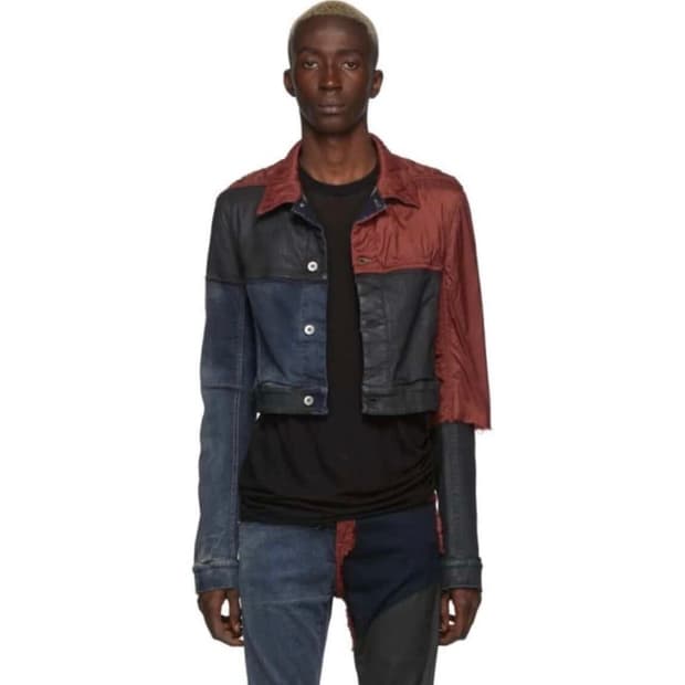 릭오웬스 리틀조 데님자켓