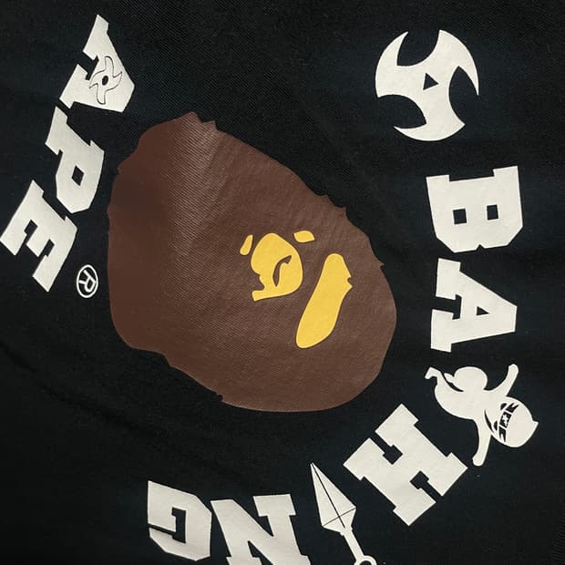 bape 베이프 닌자 반팔 티셔츠