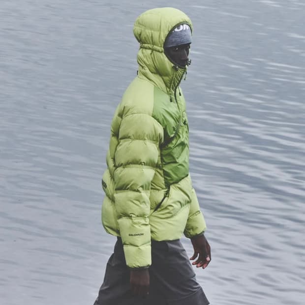 XL 살로몬 크로스 컨투어 패딩 그린