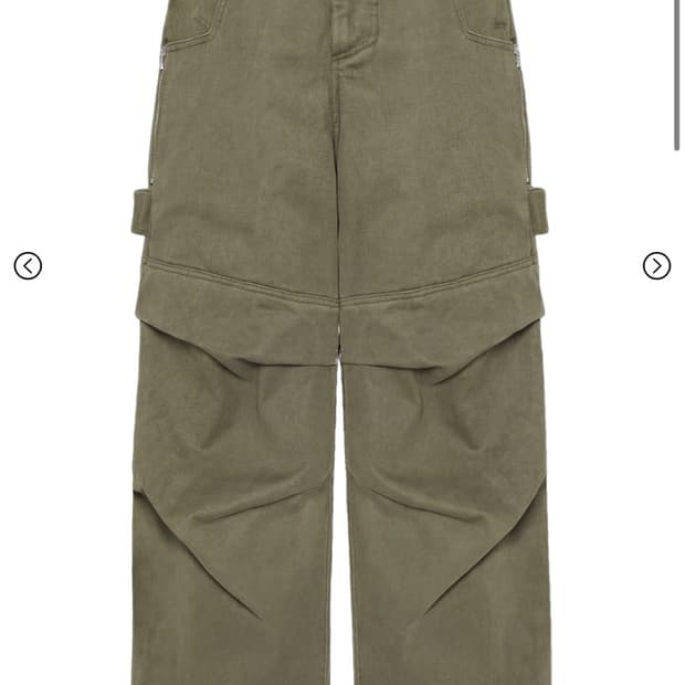 Kamien GROUND PANTS WASHED KHAKI
