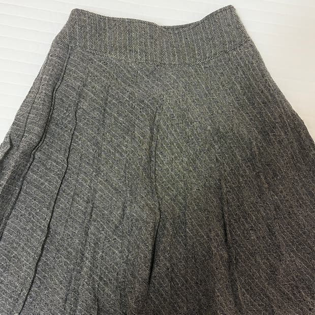 도쿄걸 무채색 미디스커트