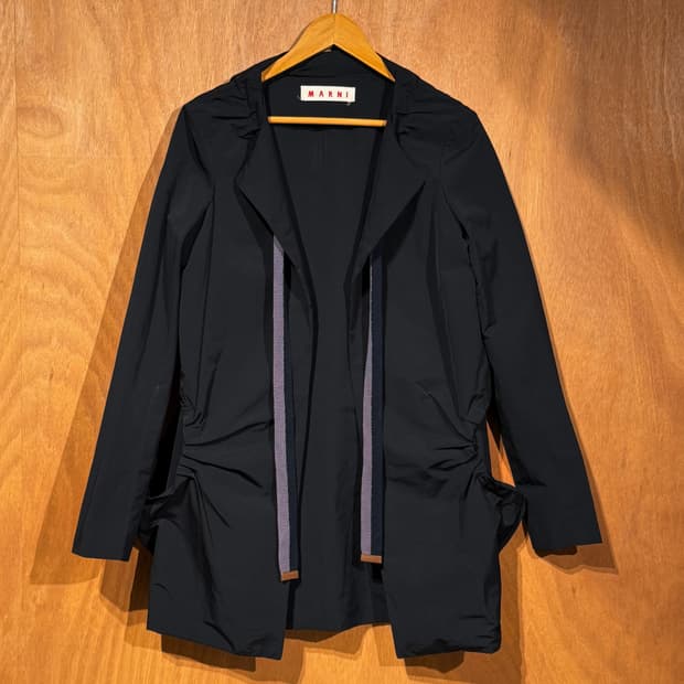 MARNI 마르니 이태리 노카라 드로우 스트링 자켓 M