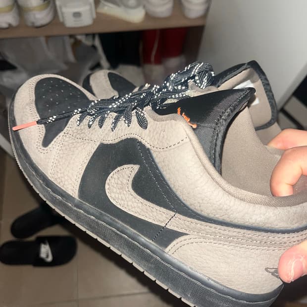 나이키 에어 조던 1 로우 SE 블랙 올리브 그레이