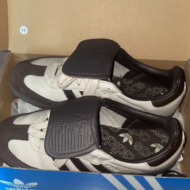 아디다스 삼바 LT 원더베이지 다크브라운 230mm