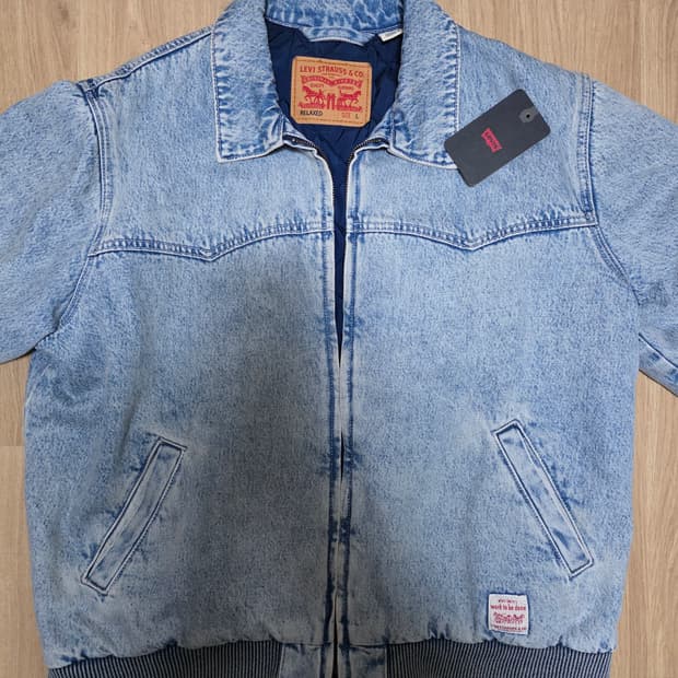 리바이스 엠바카데로 에비에이터 워크 자켓 L 100