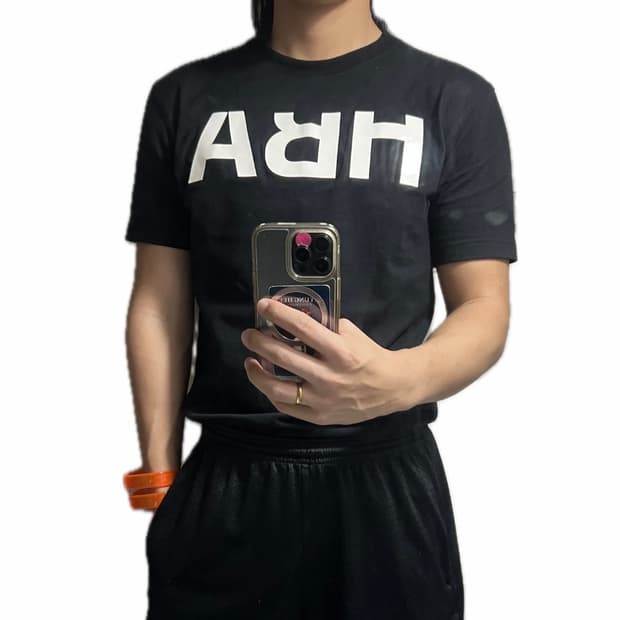 Hood by air HBA 티셔츠