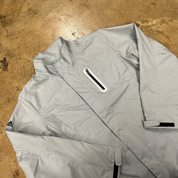 [정품/2XL] 아디다스 골프 아디퓨어 바람막이 자켓 회색 b18