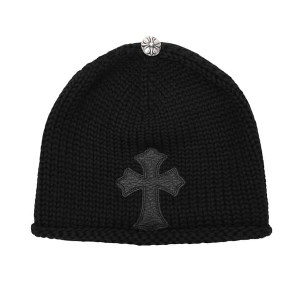 급처)  크롬하츠 코튼 비니 블랙