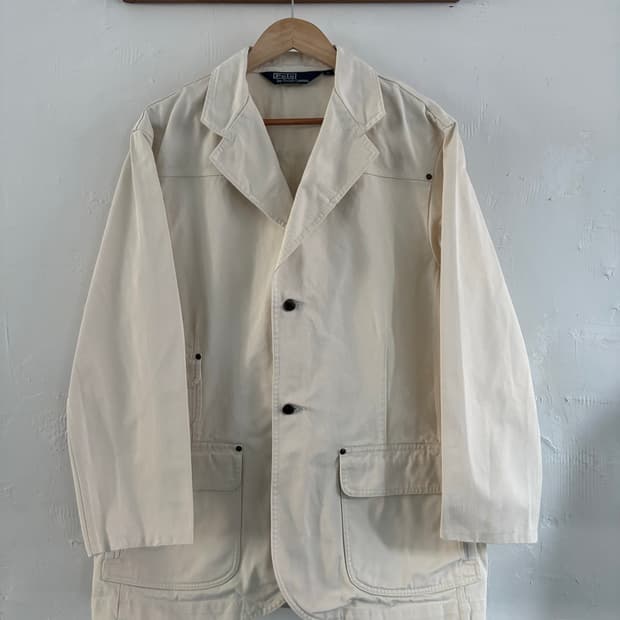 Polo 폴로 랄프로렌 아이보리 워크 자켓