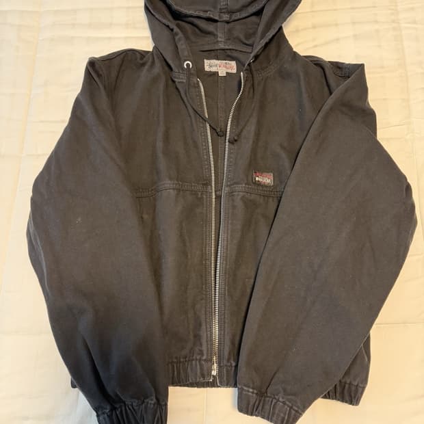 스투시 인슐레이티드 캔버스 워크 자켓