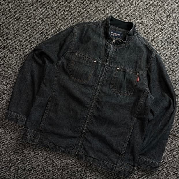 언더우드 오리지날 아메카지 데님 바이커 자켓 1563