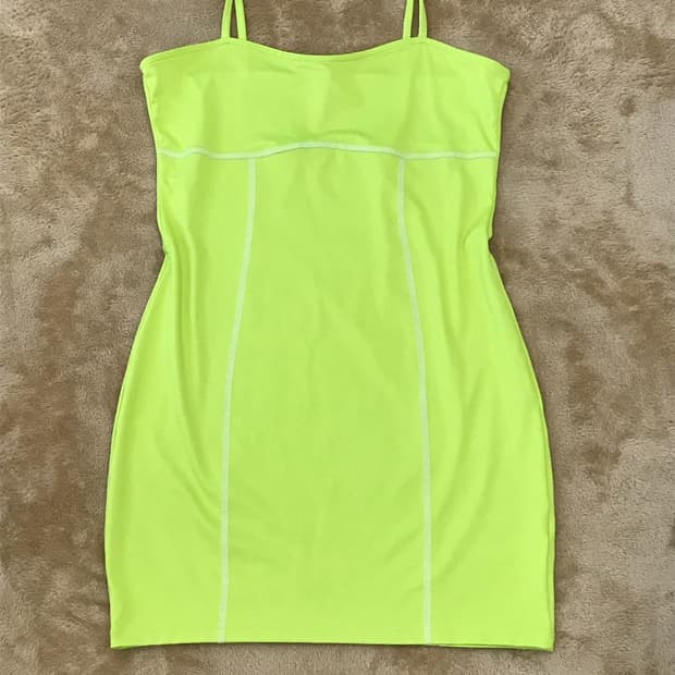 H&m 네온 원피스  수영복ㄱㅊ