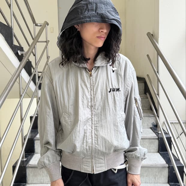 90s JUN MEN Reversible Flight Jacket