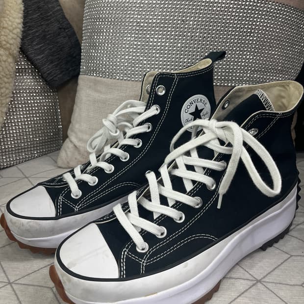 컨버스 런스타 하이크 블랙 운동화