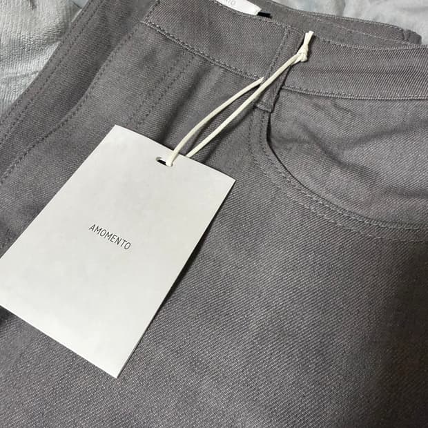 아모멘토 indigo denim grey
