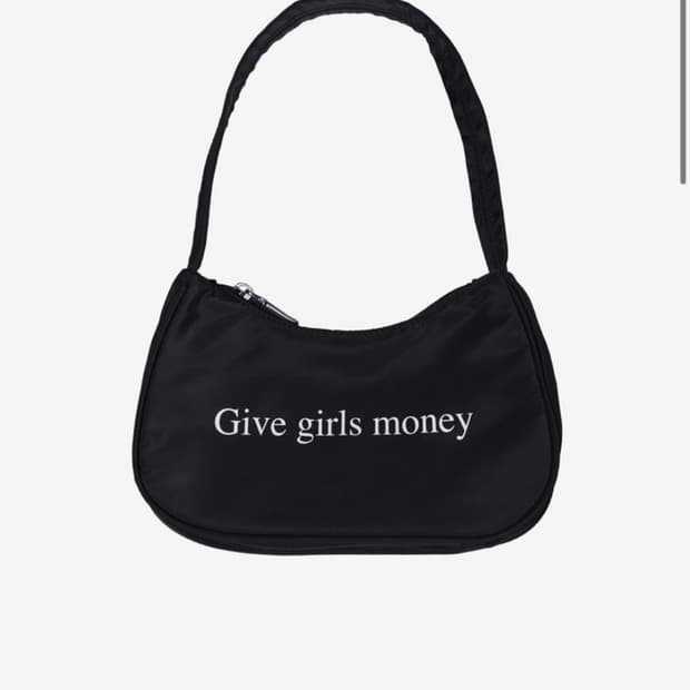 Praying 프레잉 give girls money 숄더백