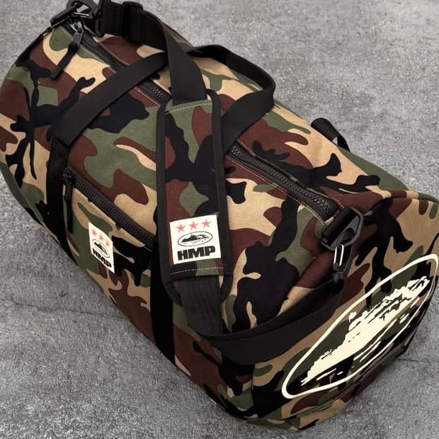 Crtz 코르테이즈 corteiz HMP 더플백 보스턴백 카모