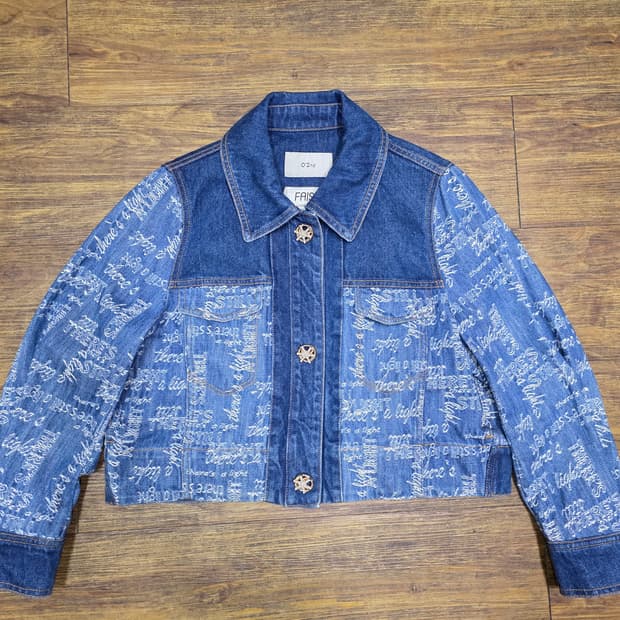 오즈세컨  데님자켓