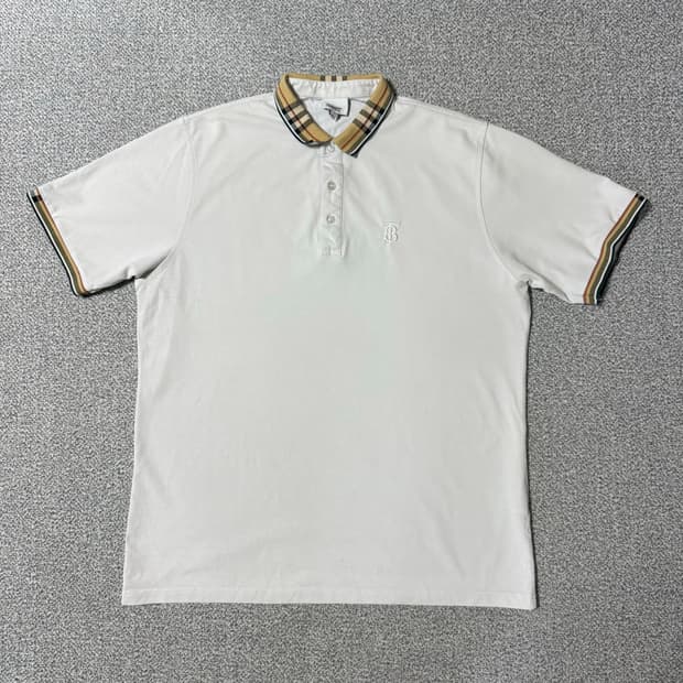 버버리 반팔 카라티 3XL