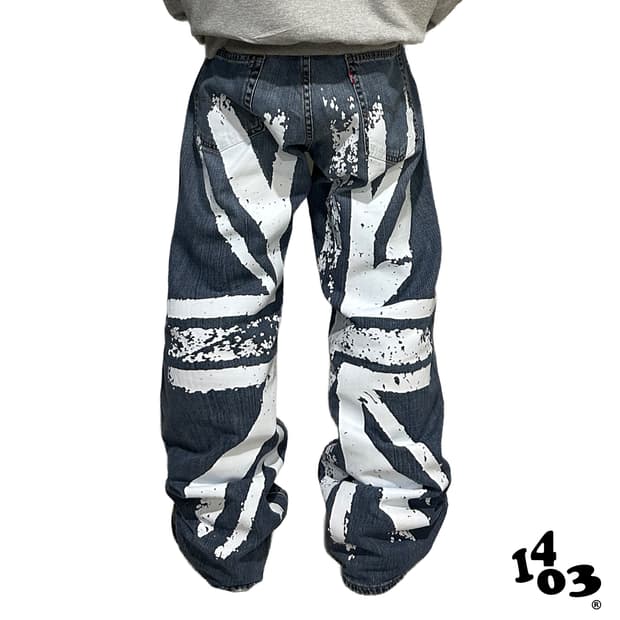 UNION JACK 영국 커스텀 데님 🇬🇧