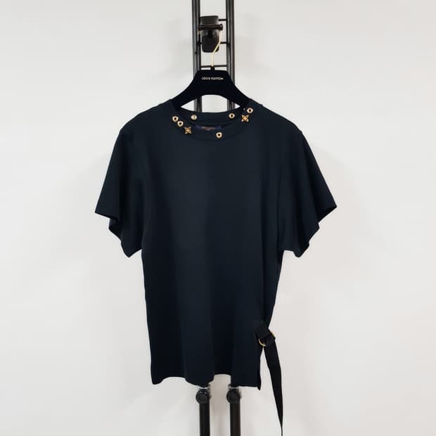 루이비통 여성 사이드 스트랩 티셔츠 1A4PFC